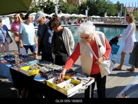 Budapesti piacok napja-stock-foto