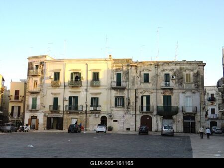 Bari lakóház-stock-foto