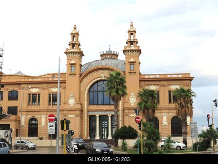 Bari - Teatro Margherita-stock-foto