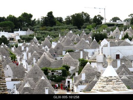Alberobello - Olaszország-stock-foto