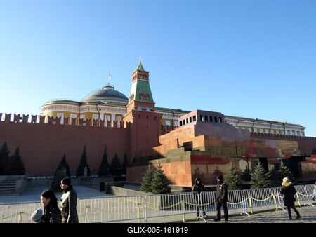 Moszkva - Lenin mauzóleum és Kreml-stock-foto