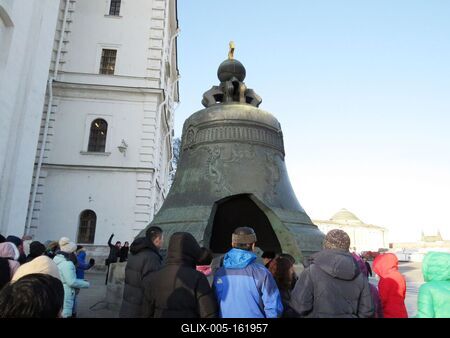 Moszkva - Cár harang - A világ legnagyobb harangja-stock-foto