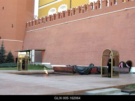 A Nagy Honvédõ Háborúban elesett szovjet katonák emlékmûve - Moszkva-stock-foto