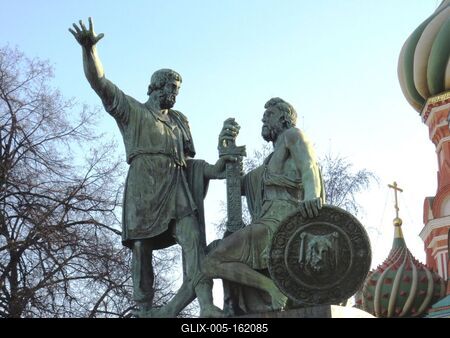 Moszkva lengyel megszállása alól felszabadítók emlékmûve-stock-foto