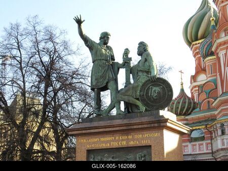 Moszkva - A lengyel megszállás alól felszabadítók emlékmûve-stock-foto