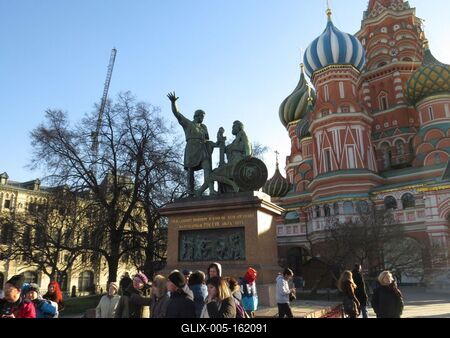 Moszkva lengyel megszállás alól felszabadítók emlémûve-stock-foto
