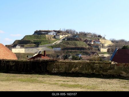 Dunaföldvár: - Kálvária domb-stock-foto