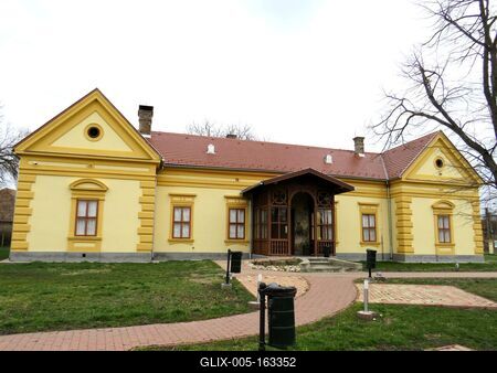 Csók István emlékmûzeum - Nagykarácsony-stock-foto