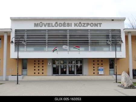 Tamási - Hungary - Cultural Center-stock-foto