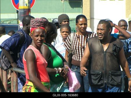 Cape Verde - Life Picture - Sucupira Market - Praia-stock-foto