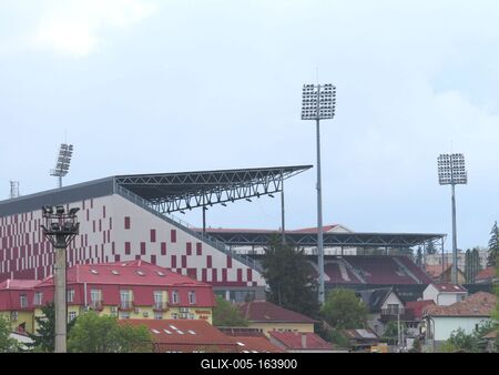 Cluj-Napoca (Kolozsvár), 8 May 2017The Stadium.A stadion.-stock-foto