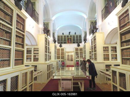 Târgu-Mureº (Marosvásárhely), 10 May 2017The Teleki Library also known as Teleki-Bolyai Library and Bibliotheca Telekiana, is a historic public library and current museum in Târgu-Mureº.A Teleki Téka (Teleki–Bolyai Könyvtár). A könyvtárat 1802-ben létesítette gróf Teleki Sámuel, Erdély kancellárja.-stock-foto