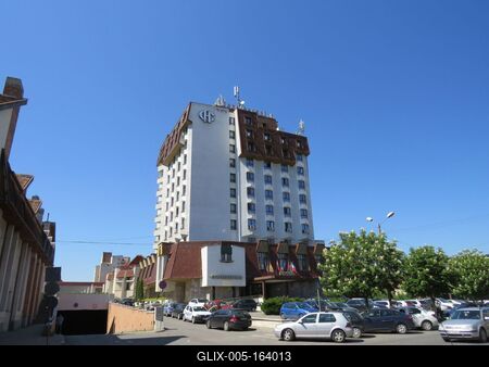 Târgu Mures (Marosvásárhely), 11 May 2017Hotel Continental.-stock-foto