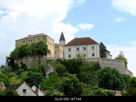 Veszprém - Castle-stock-foto