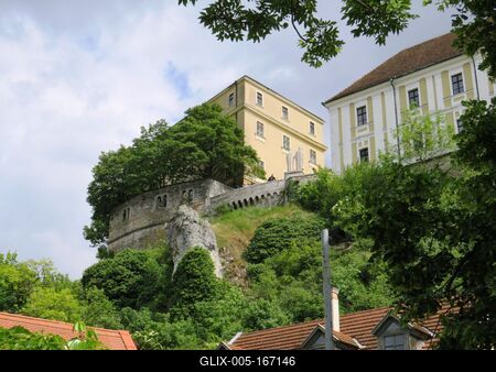 Veszprém - Castle-stock-foto