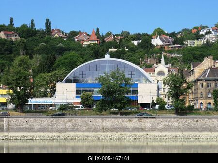 Sports pool -. Budapest-stock-foto