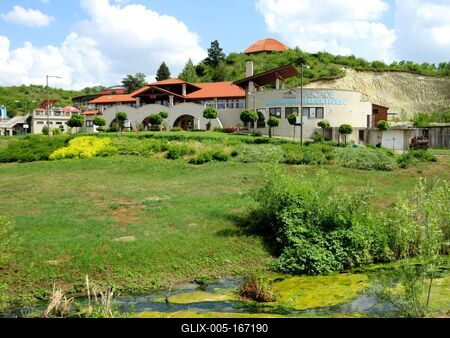 Cave and Adventure Bath complex - Demjén - Hungary-stock-foto