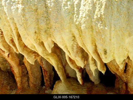 Stalactite - Salt Hill - Hungary - Nature-stock-foto