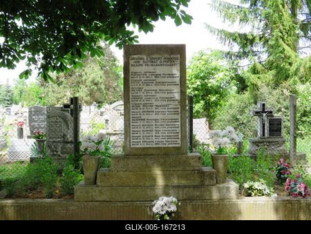 Monument in honor of Soviet Soldiers - Hungary-stock-foto