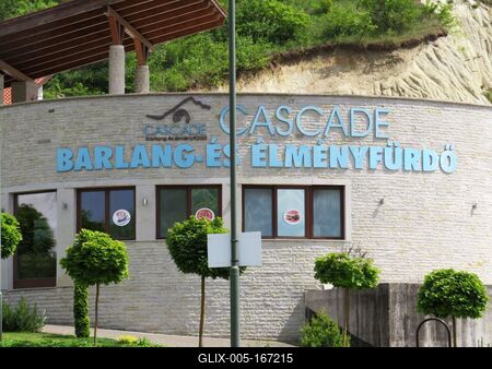 Cascade Cave and Adventure Bath Complex - Hungary-stock-foto