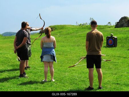 Sport Archery - Hungary-stock-foto