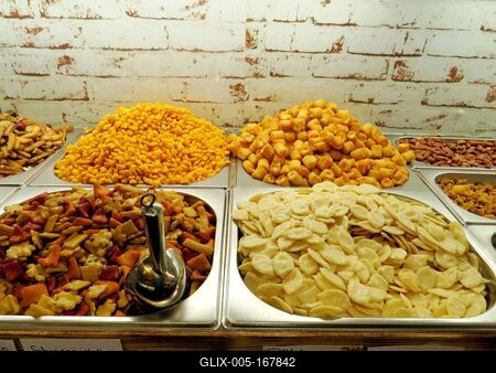 Dried fruits - Seeds - Snacks - Austria-stock-foto