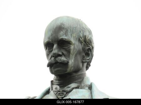 Johann Brunnen archduke Statue - Graz - Austria-stock-foto