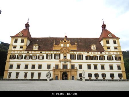 Eggenberg Castle - Graz - Austria-stock-foto