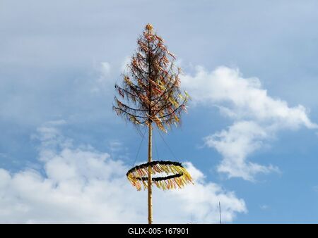 Maypole - Austria-stock-foto