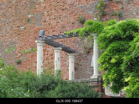 Castle of Graz - Detail - Austria-stock-foto