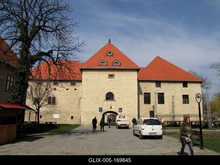 Szerencs, 2016. március 18.A Rákóczi vár. A XVI. sz-ból származó várban mûvelõdési központ és múzeum kapott otthont.-stock-foto