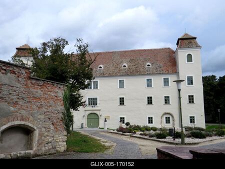 Mosonmagyaróvár - Castle Fortress-stock-foto