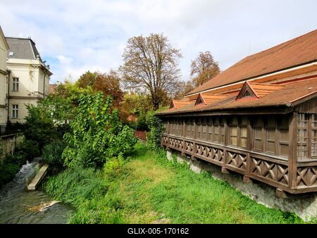 Cityscape - Mosonmagyaróvár-stock-foto
