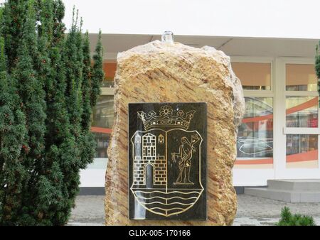 Fountain - Mosonmagyaróvár-stock-foto