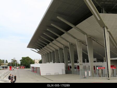 Sport - DVTK Stadium - Diósgyőr - Hungary-stock-foto