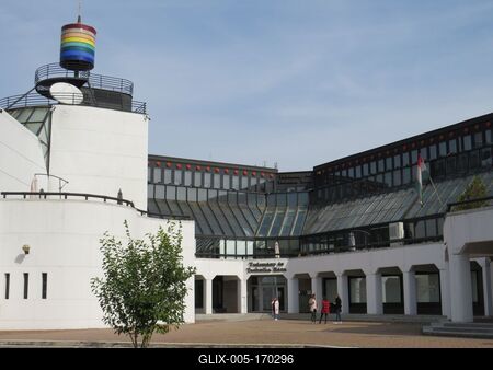 House of Science and Technology - Miskolc - Hungary-stock-foto