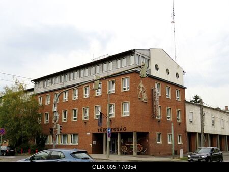 Miskolc - Fire Brigade-stock-foto