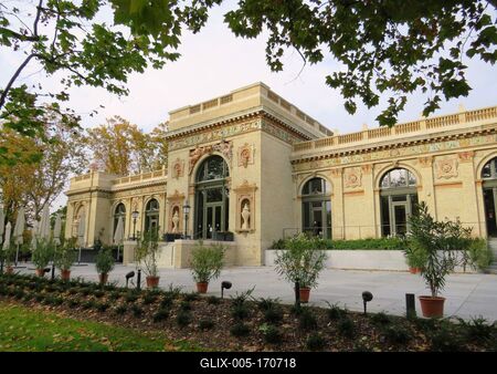 Millennim House - Museum History City Park - Budapest-stock-foto
