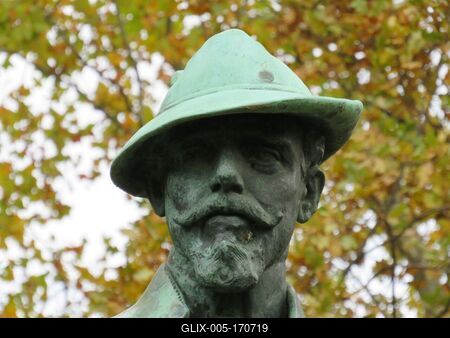 Statue of Rudolf Habsburg - Heir to the throne - Budapest-stock-foto