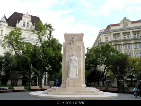 Monument to National Martyrs - Budapest-stock-foto