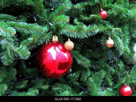 Christmas tree decoration - Budapest-stock-foto