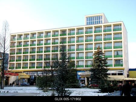 Hotel Arany Homok - Kecskemét-stock-foto