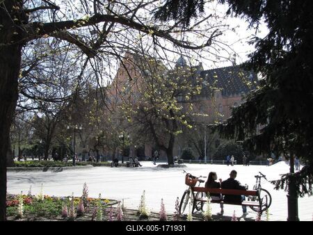 Spring - Kecskemét - Hungary-stock-foto