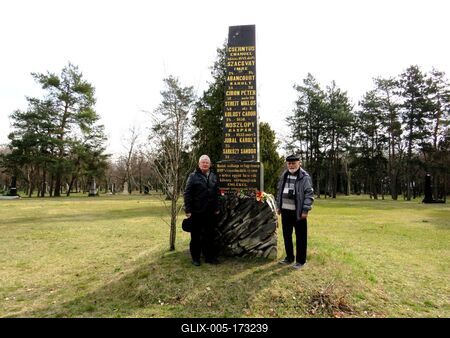 Commemoration - HUngarian Communitry for Peace - Hungarian Revolution  of 1848-stock-foto