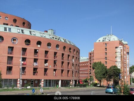 Orczy Square condominiums - Budapest-stock-foto