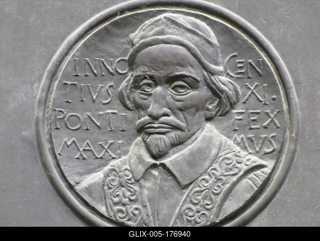 Pope Innocent  XI. - Hungary against Turkish Occupation-stock-foto