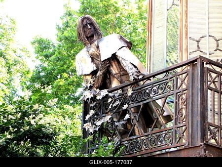 Statue of Hungarian composer Liszt Ferenc - Pécs - HUngary-stock-foto