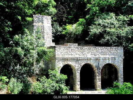 Gate of Mecsek Mount - Pécs - Hungary-stock-foto