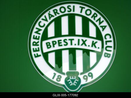 Sport emblem - Ferencváros - FTC - Hungary - Football-stock-foto