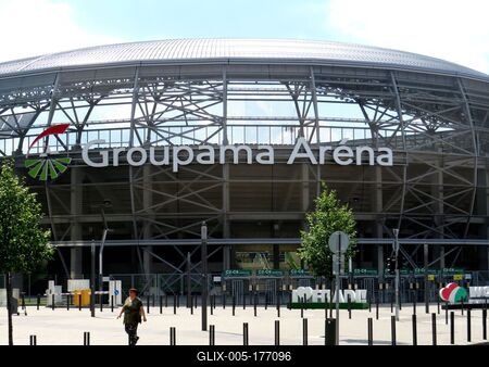 Sport - Football stadium - Budapest - Groupama Arena-stock-foto
